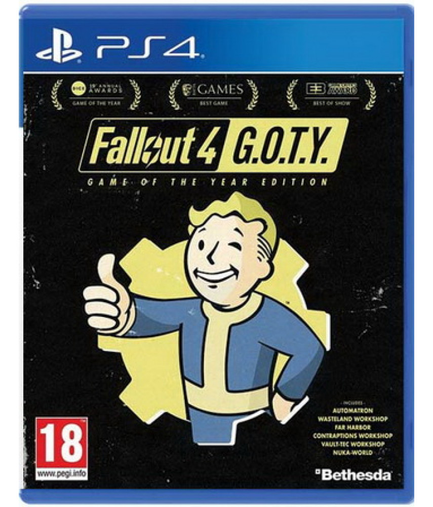 Fallout 4 Game of the Year Edition (Русские субтитры) [PS4]