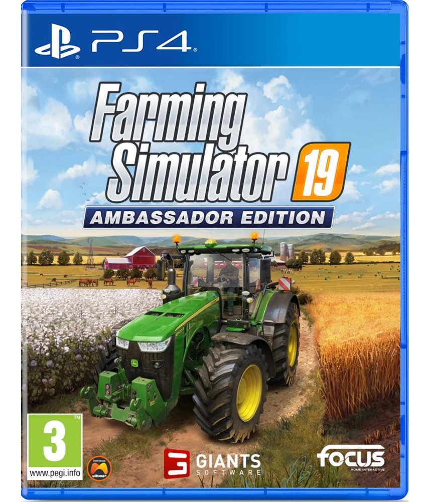 PS4 игра Farming Simulator 19 - Ambassador Edition (Русская версия)