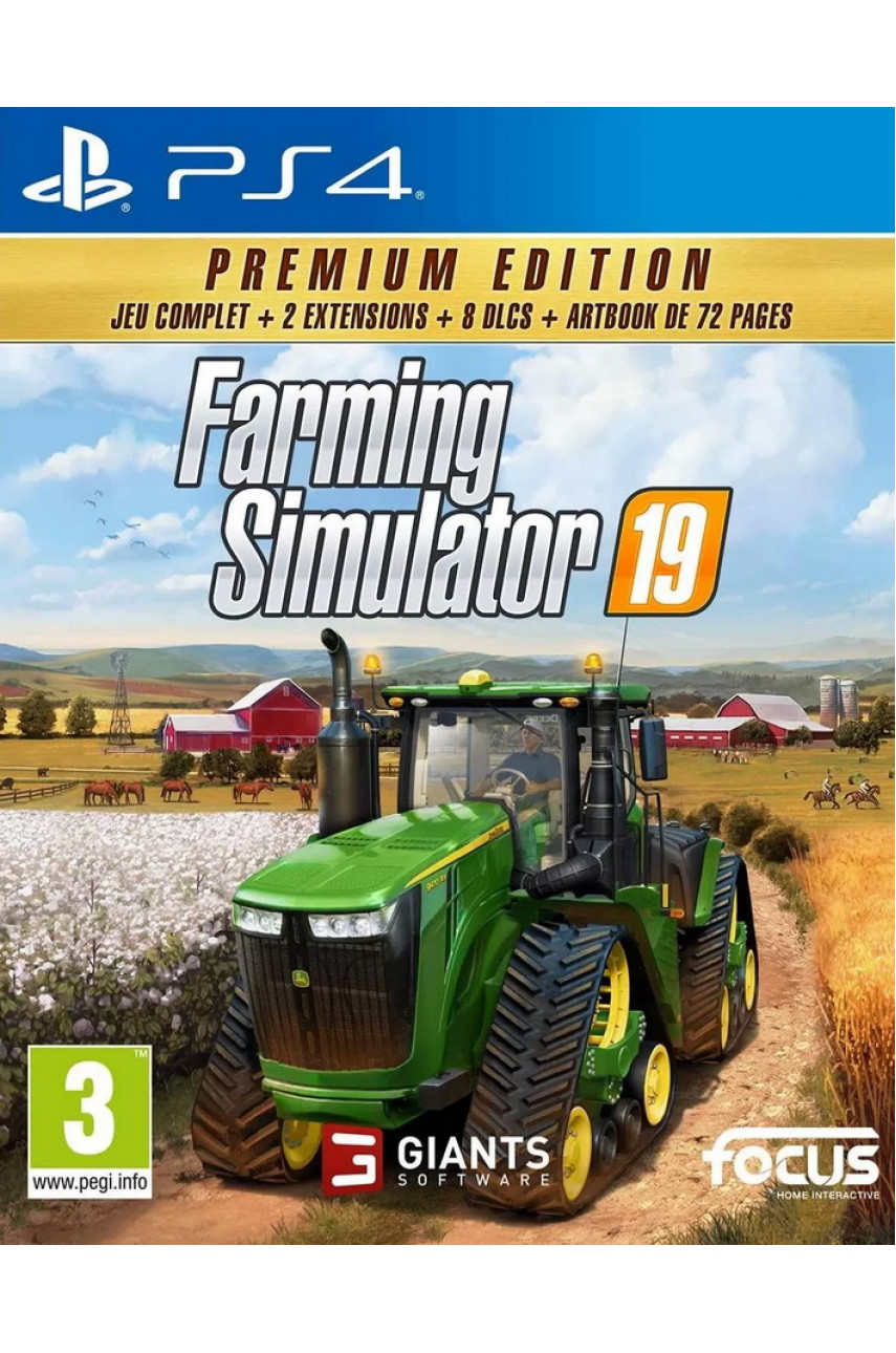 Farming Simulator 19 - Premium Edition (Русская версия) [PS4]