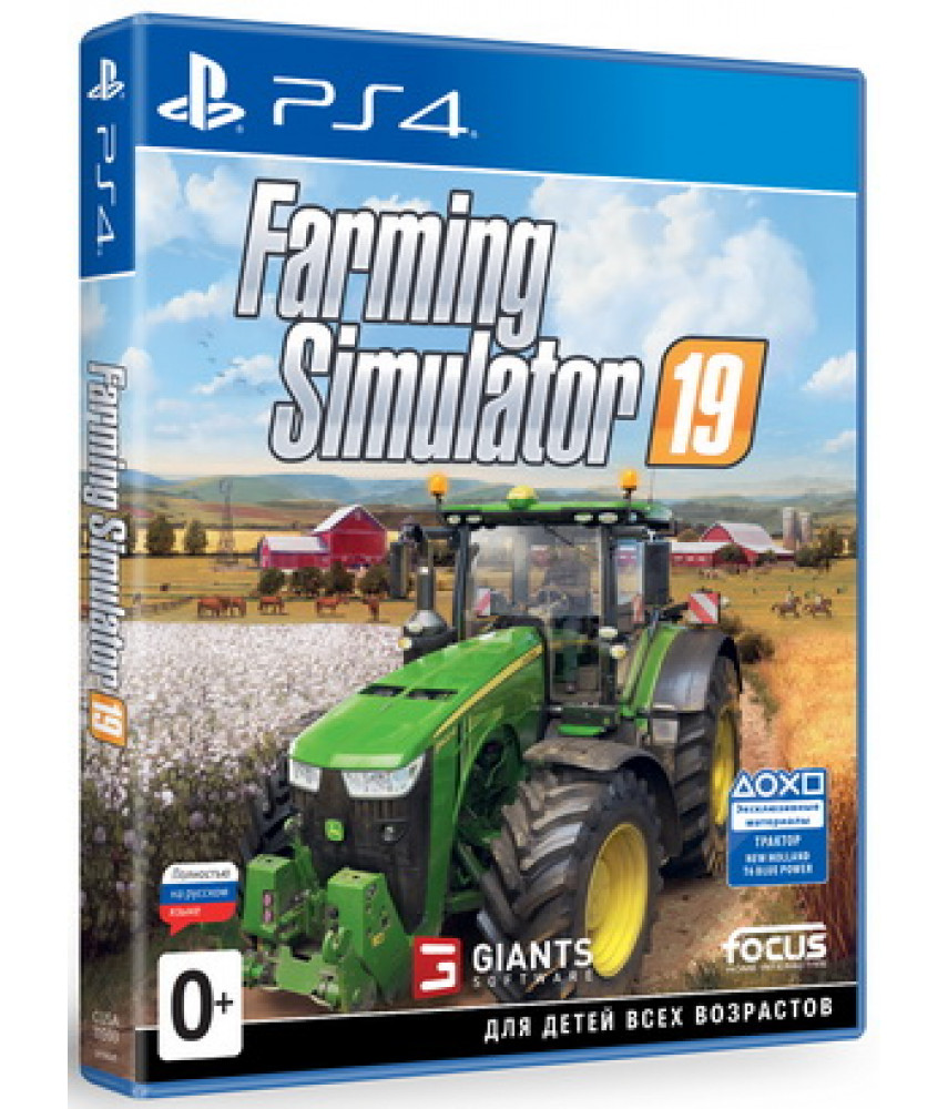 Farming Simulator 19 (Русская версия) [PS4]