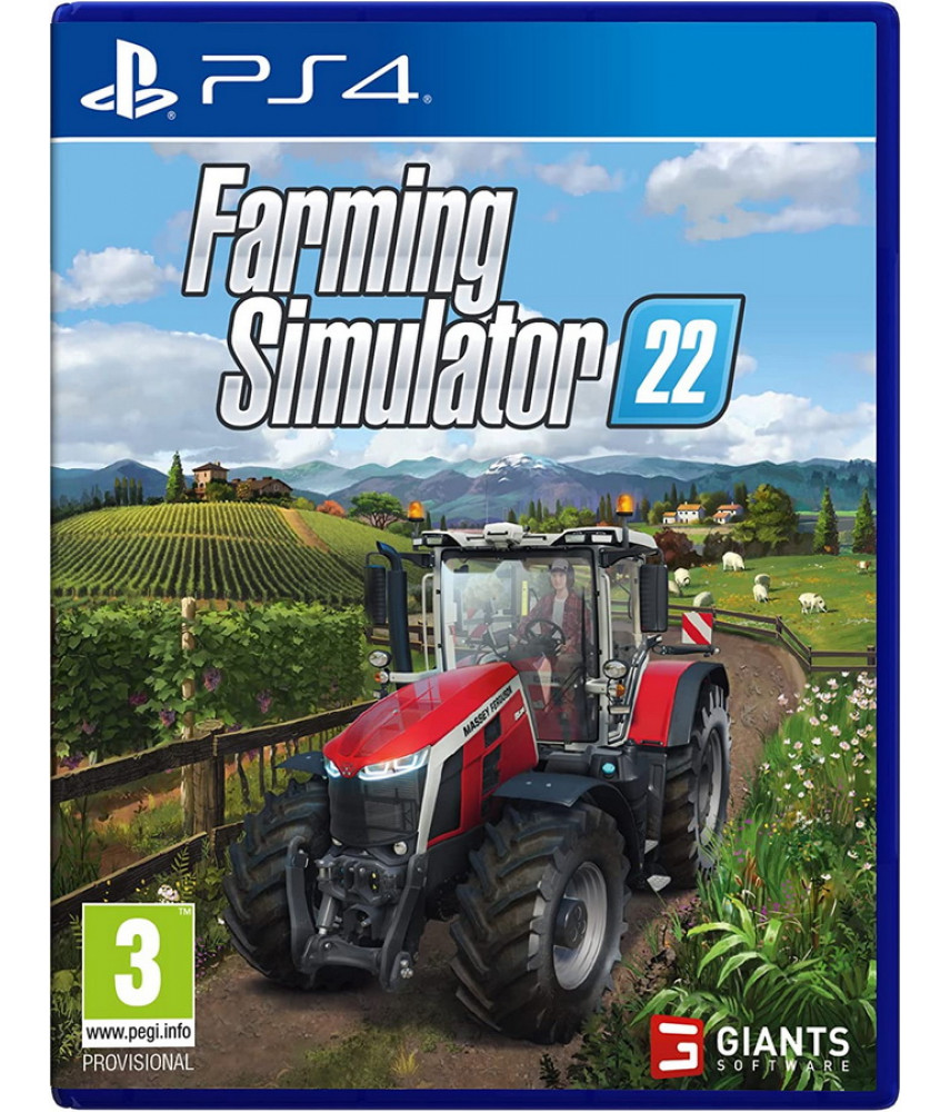 PS4 игра Farming Simulator 22 (Русская версия) (EU)