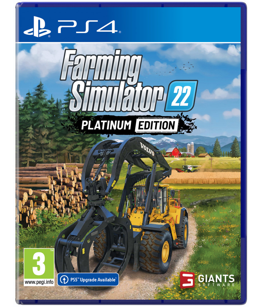 Farming Simulator 22 Platinum Edition (PS4, русская версия) 