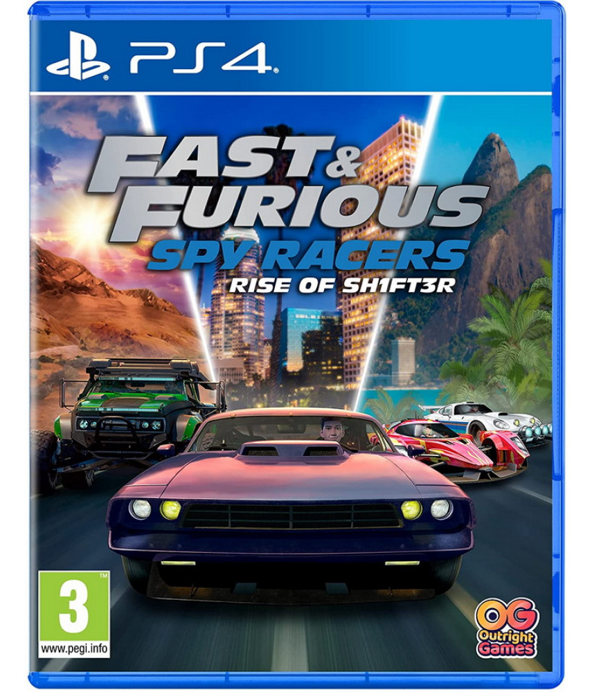 Fast and Furious Spy Racers: Подъем SH1FT3R (Форсаж) (Русская версия) [PS4]