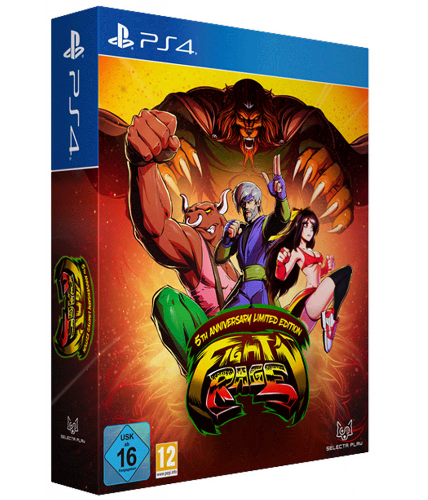 Fight'n Rage: 5th Anniversary Limited Edition (PS4, английская версия)