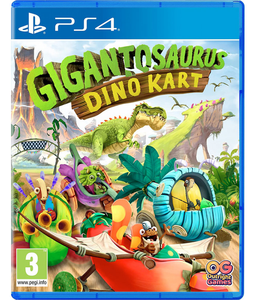 PS4 игра Gigantosaurus Dino Kart