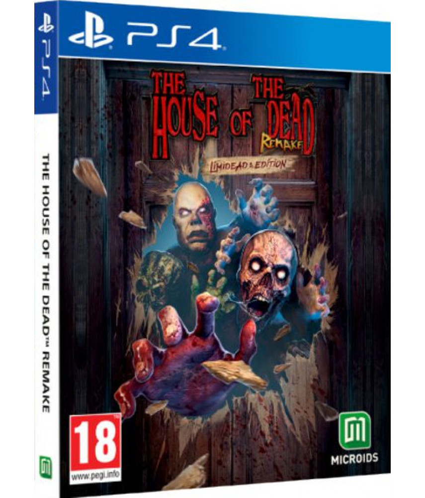 Игра House of the Dead Remake Limidead Edition для PlayStation 4. Меню и субтитры на русском языке.