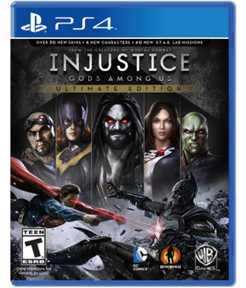 Injustice Gods Among Us Ultimate Edition (Русские субтитры) [PS4]