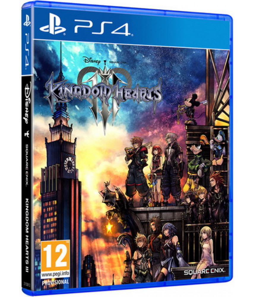 Kingdom Hearts III (3) (PS4, английская версия)