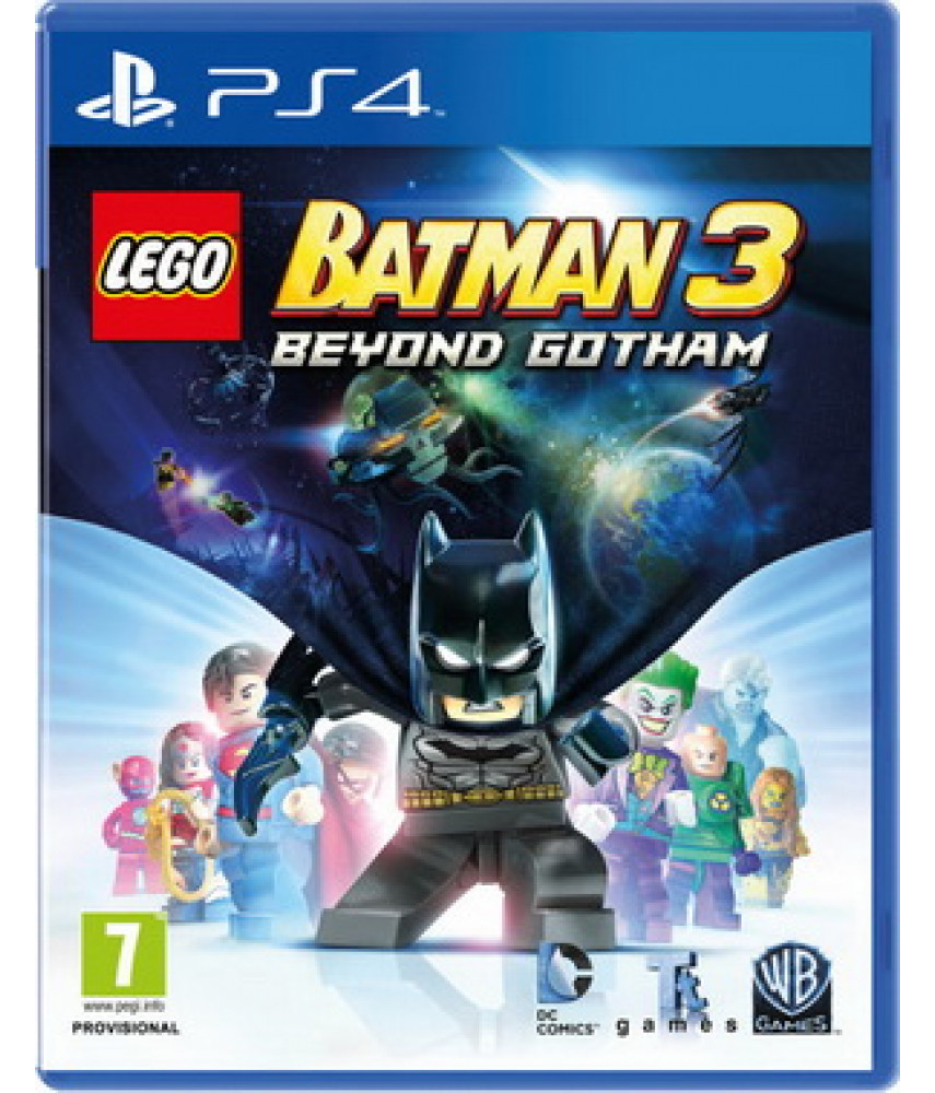 LEGO Batman 3: Покидая Готэм (PS4, русская версия)