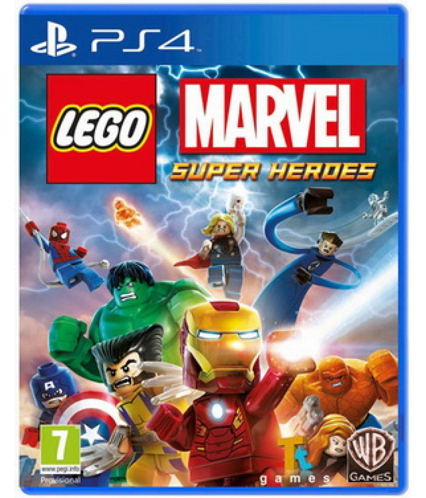LEGO Marvel Super Heroes (PS4, английская версия)