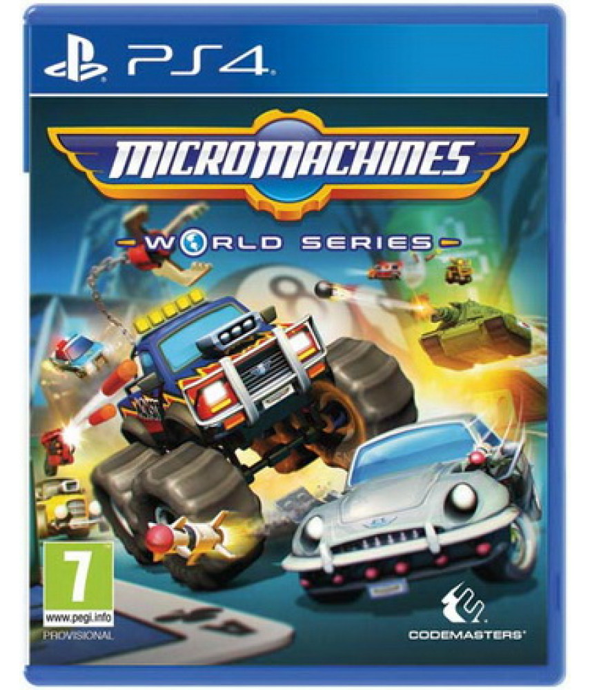 Micro Machines World Series (PS4, английская версия)