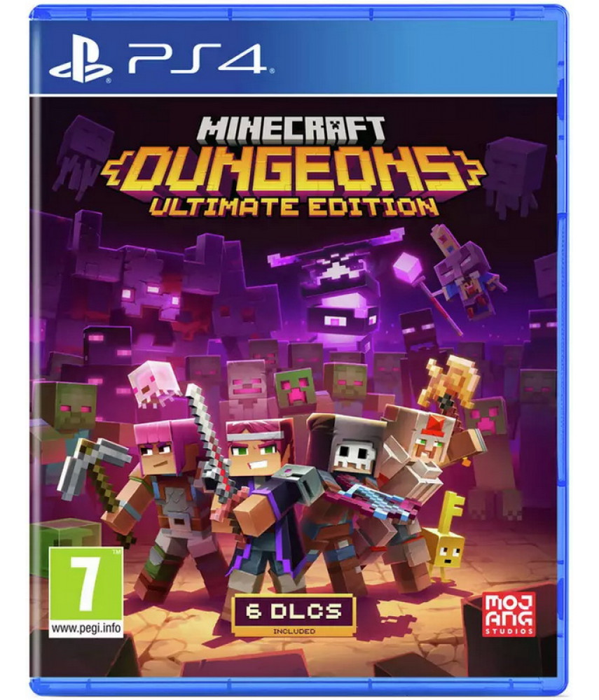 Minecraft Dungeons Ultimate Edition (Русская версия) [PS4]