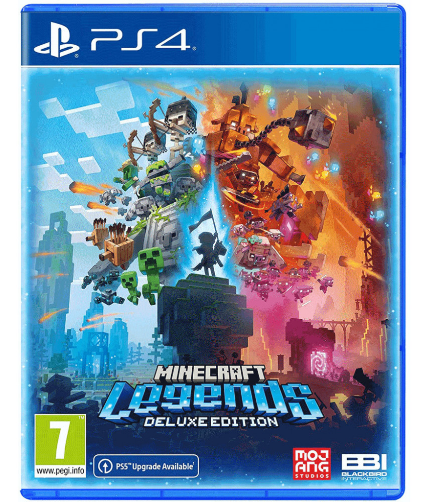 Minecraft Legends Deluxe Edition (PS4, русская версия) 