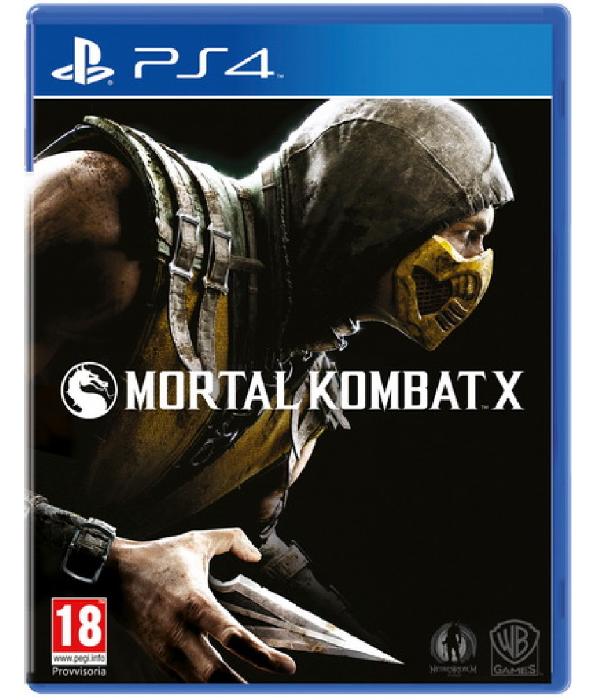PS4 игра Mortal Kombat X с русскими субтитрами для Playstation 4 - Б/У