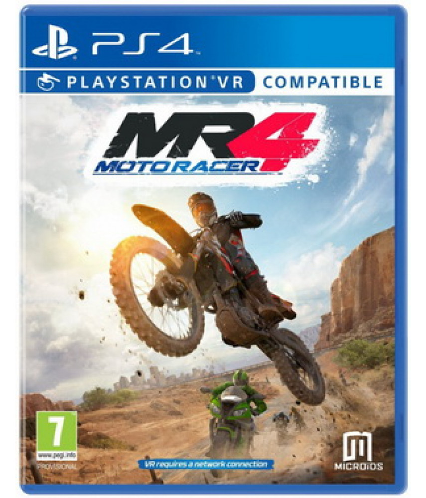 Moto Racer 4 (с поддержкой PS VR) (PS4, русская версия)