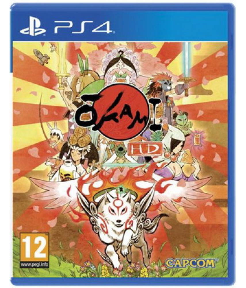 Okami HD (PS4, английская версия)