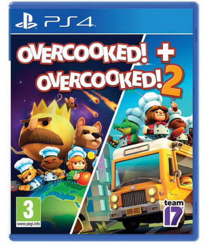 Overcooked! - Double Pack (Адская кухня) [PS4]