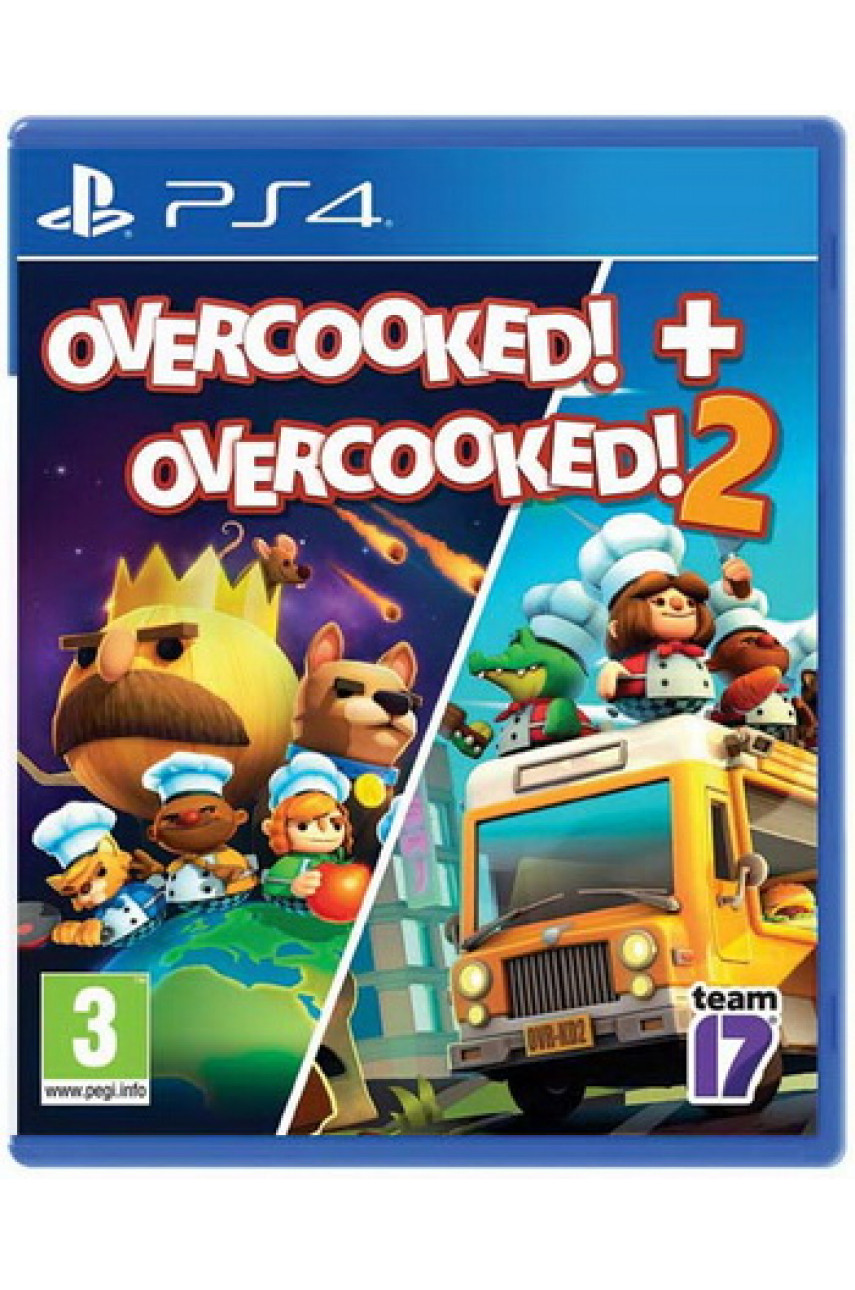 Overcooked! + Overcooked! 2 (Адская кухня 1+2) [PS4]