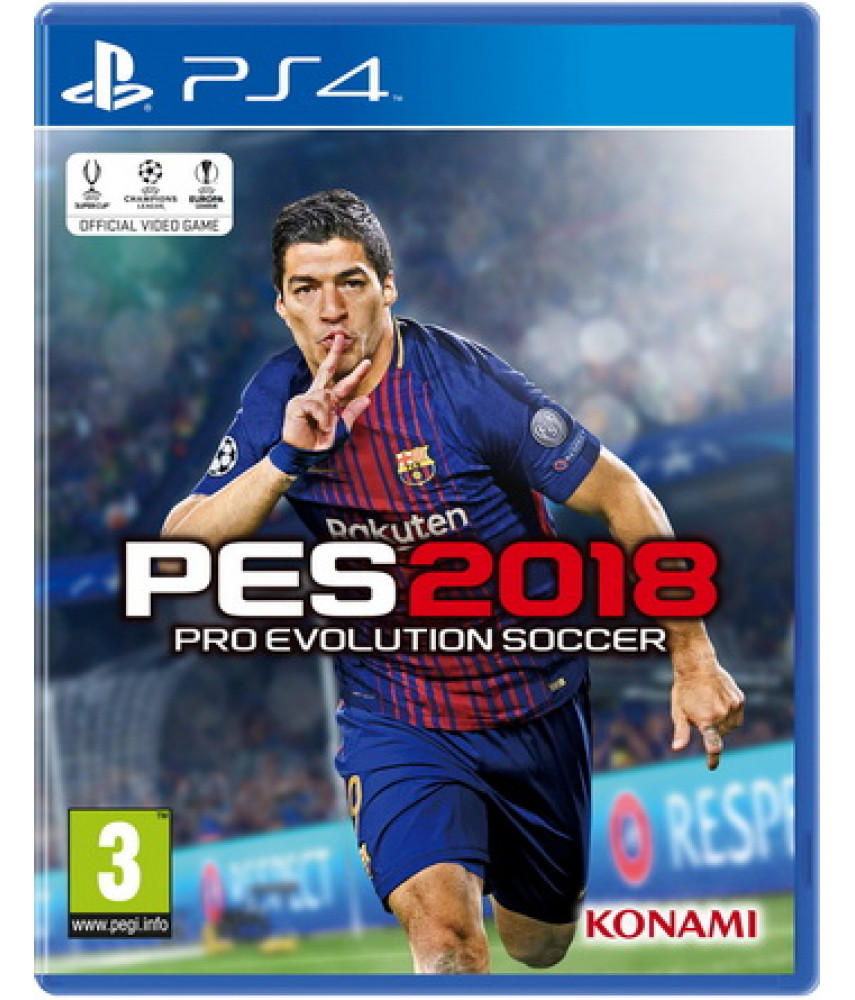 Pro Evolution Soccer PES 2018 (Русские субтитры) [PS4]