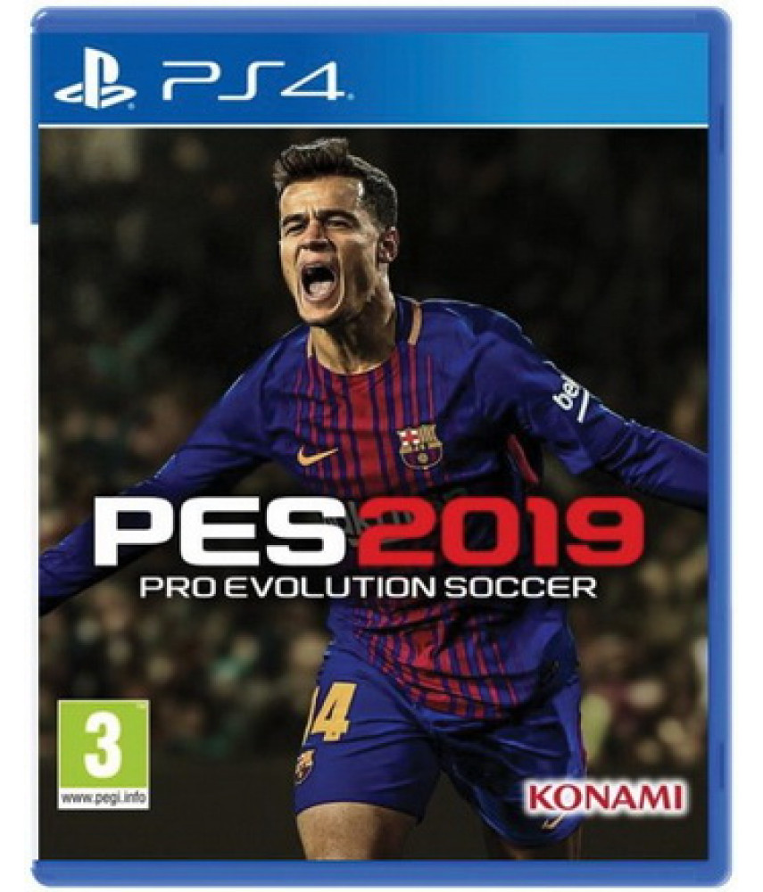 PES 2019: Pro Evolution Soccer (Русские субтитры) [PS4]