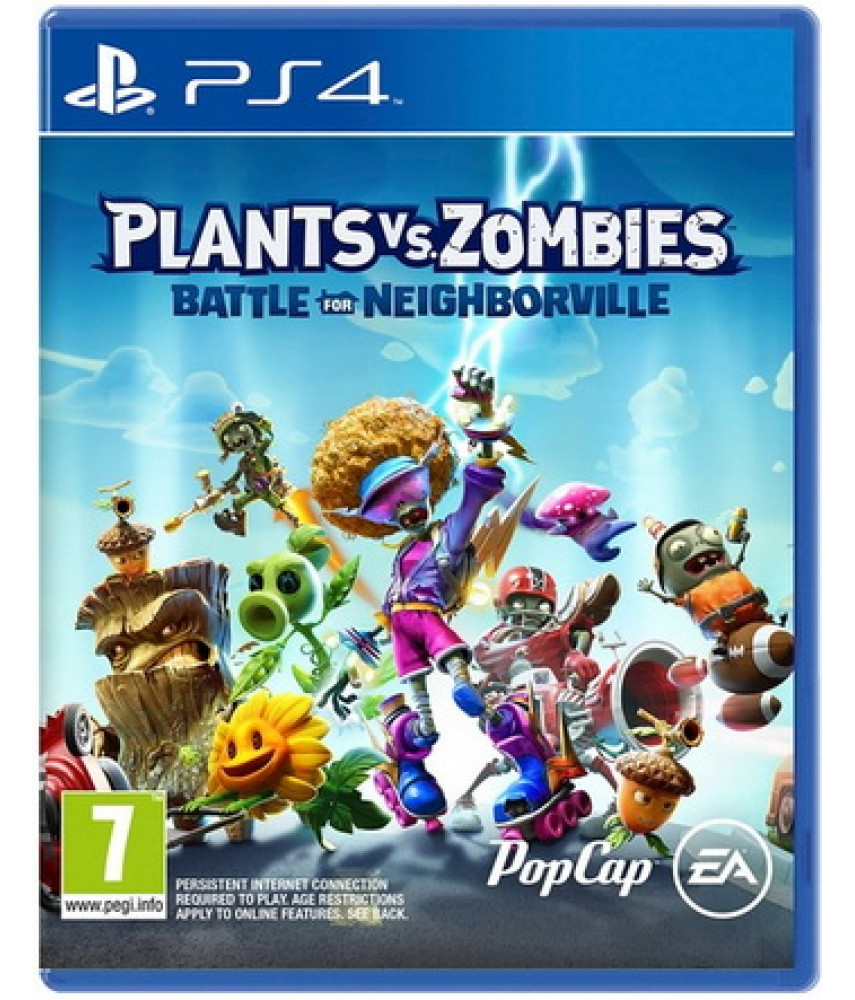 Plants vs. Zombies: Битва за Нейборвиль - Полное издание (PS4, русские субтитры) (EU)