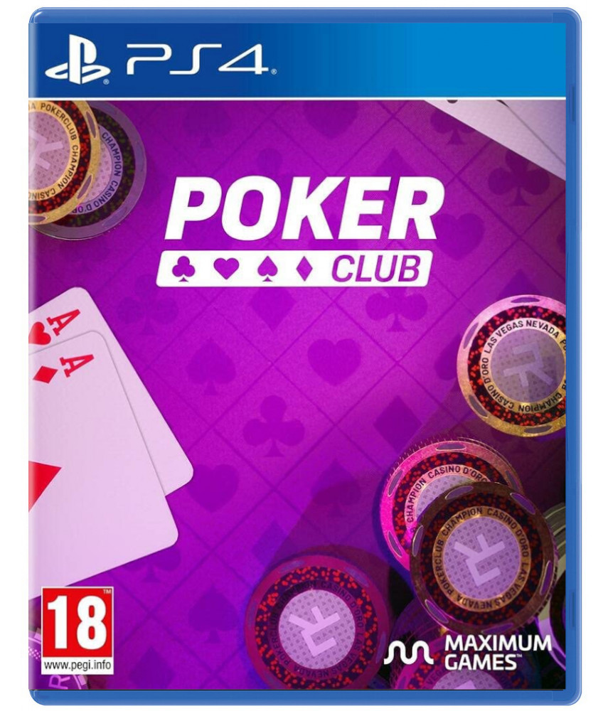 PS4 игра Poker Club (Русская версия)