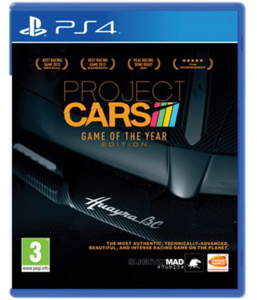 Project CARS - Game of the Year Edition (Русские субтитры) [PS4]