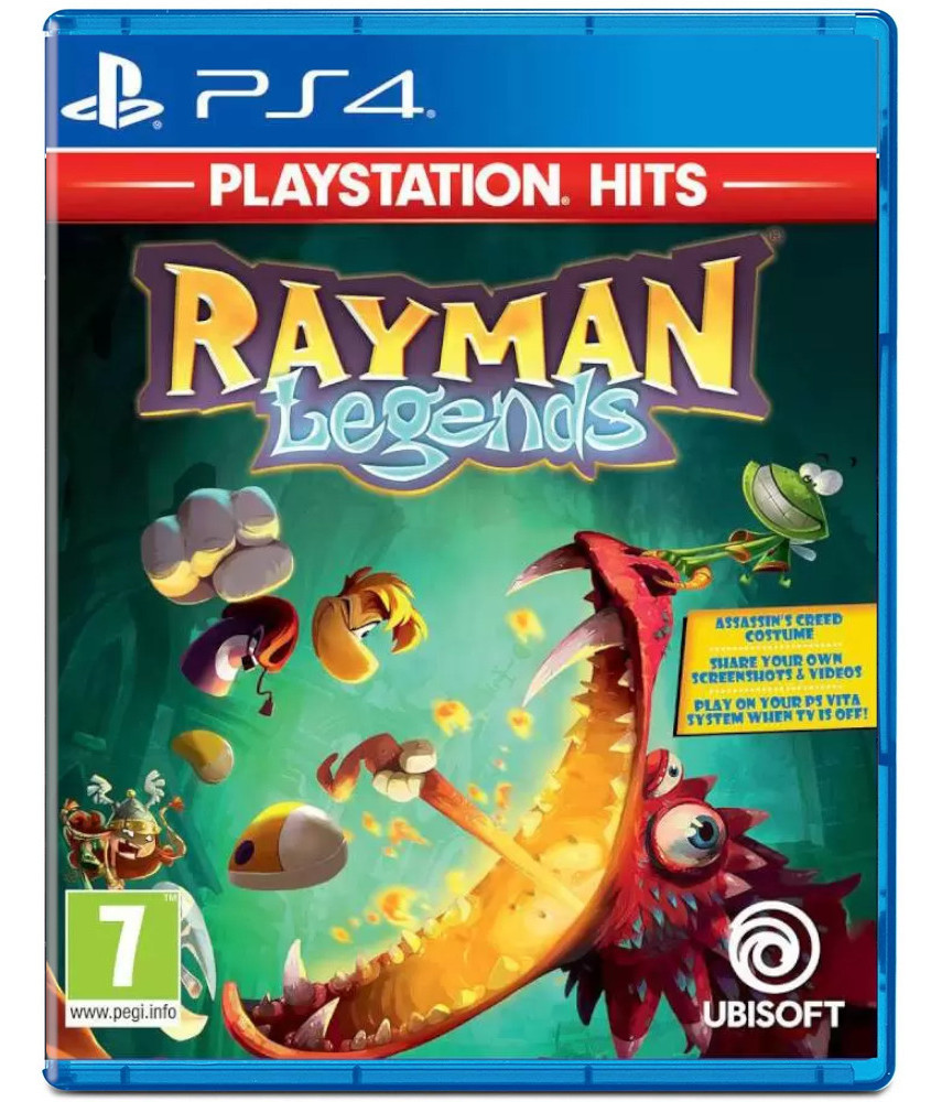Rayman Legends (PlayStation Hits) (PS4, английская версия)