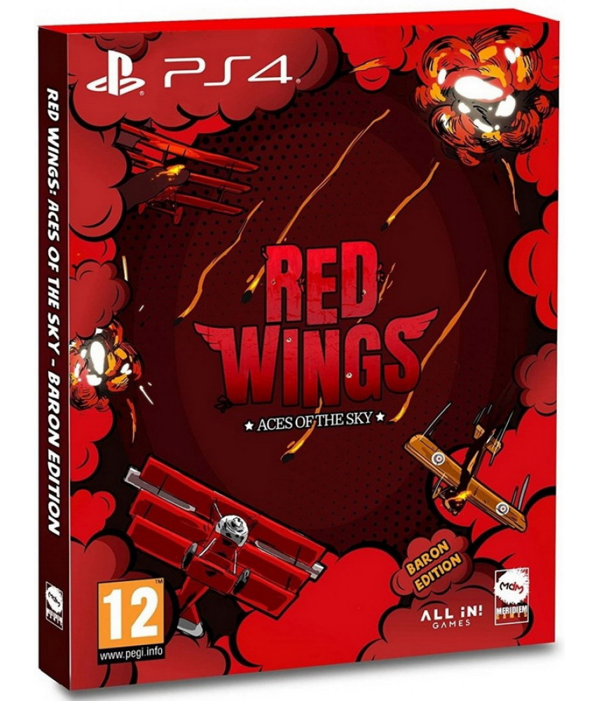 PS4 игра Red Wings: Aces of the Sky - Baron Edition (Русская версия) 