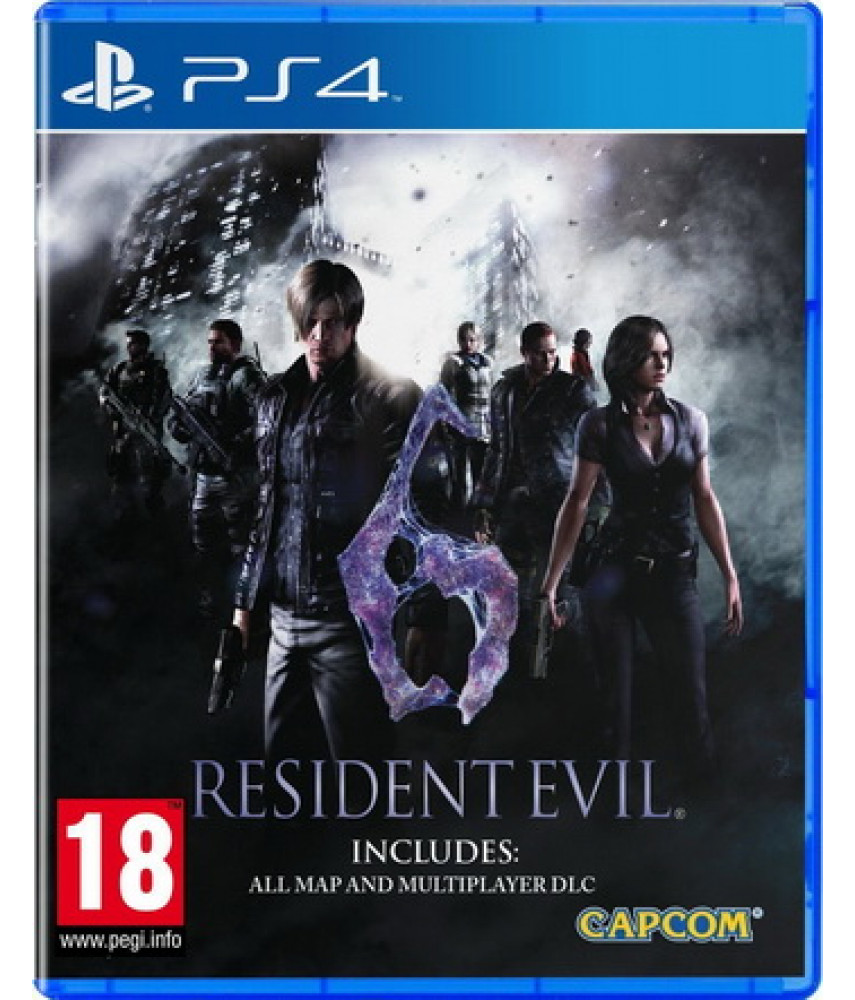 Resident Evil 6 (Русские субтитры) [PS4]