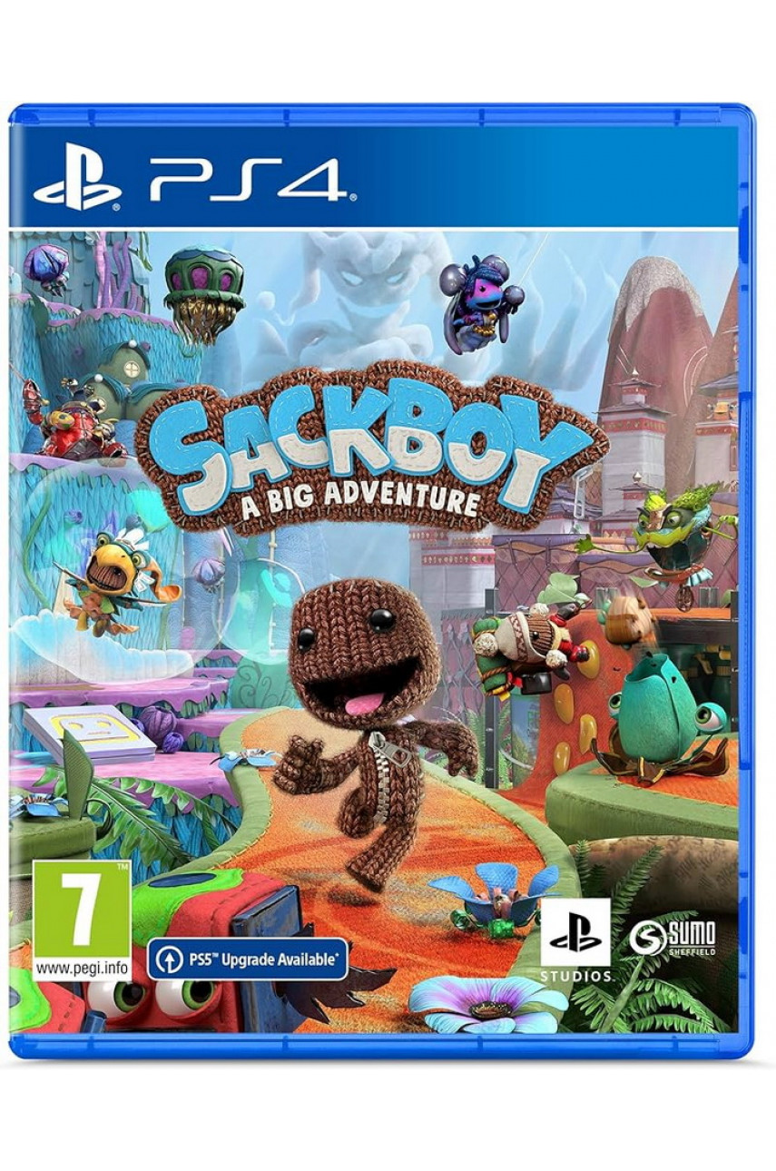 Сэкбой: Большое приключение / Sackboy: A Big Adventure (PS4, русская версия) 