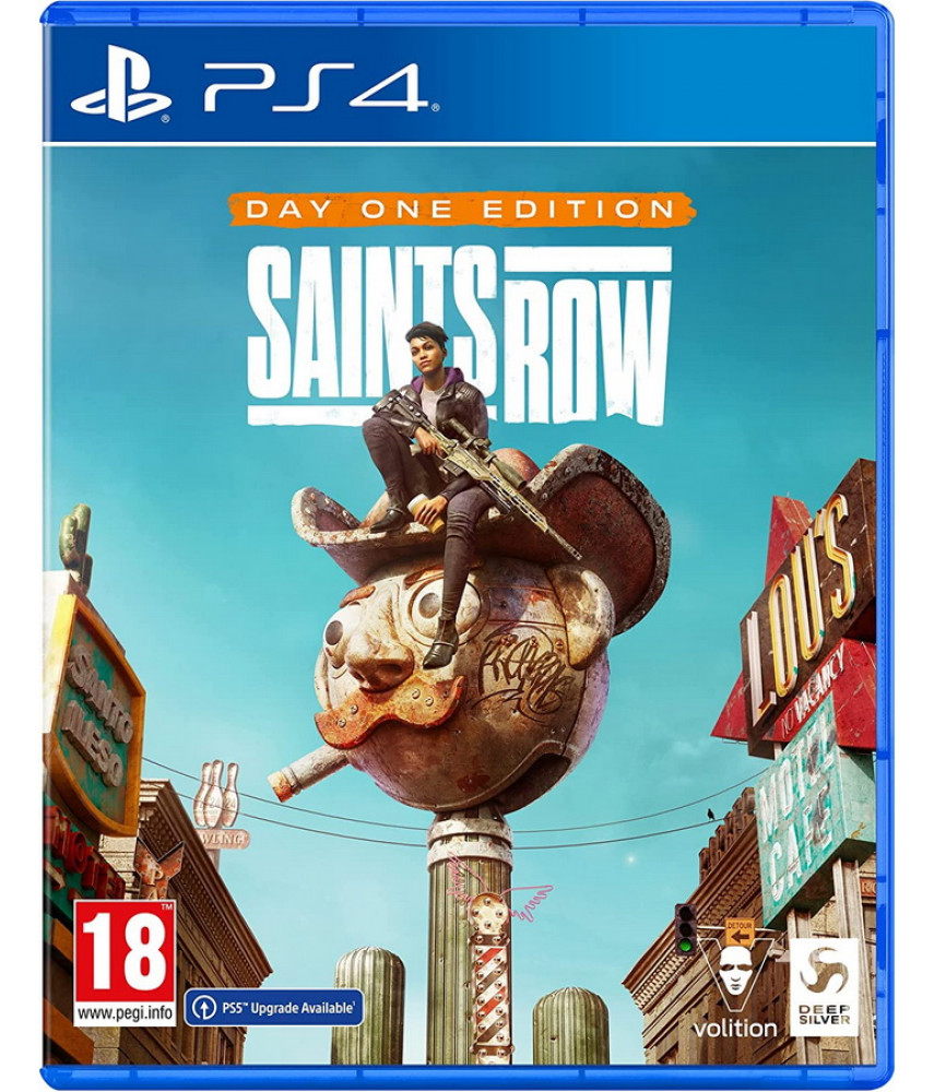 PS4 игра Saints Row Day One Edition (Русская версия) (EU)
