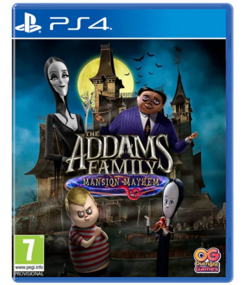 Семейка Аддамс: Переполох в особняке (Addams Family) (Русская версия) [PS4]