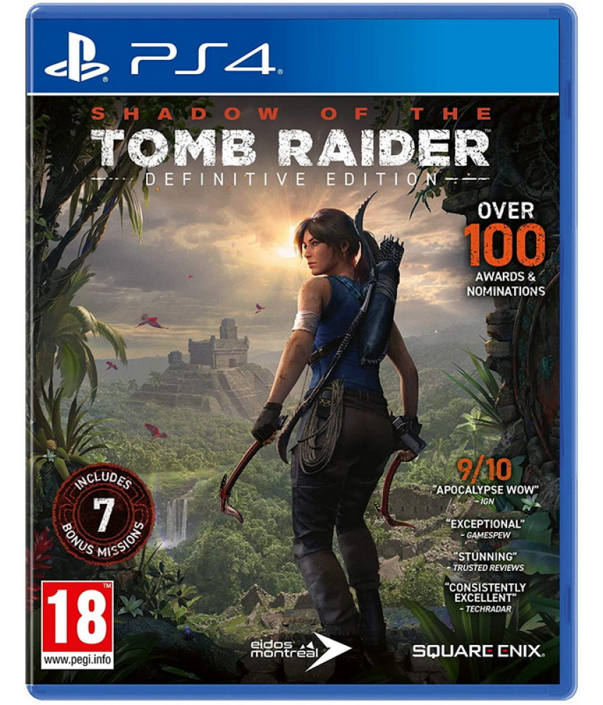 Shadow of the Tomb Raider - Definitive Edition (PS4, русская версия)