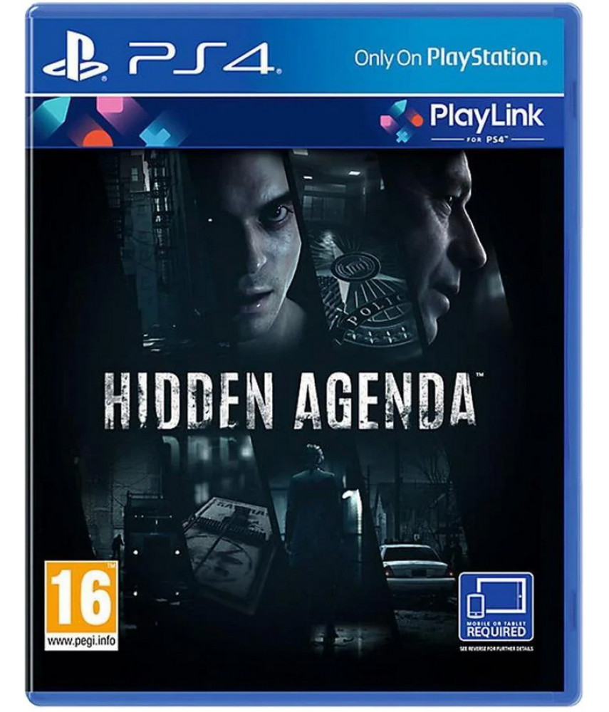 PS4 игра Скрытая повестка (Hidden Agenda) (Русская версия) (EU)