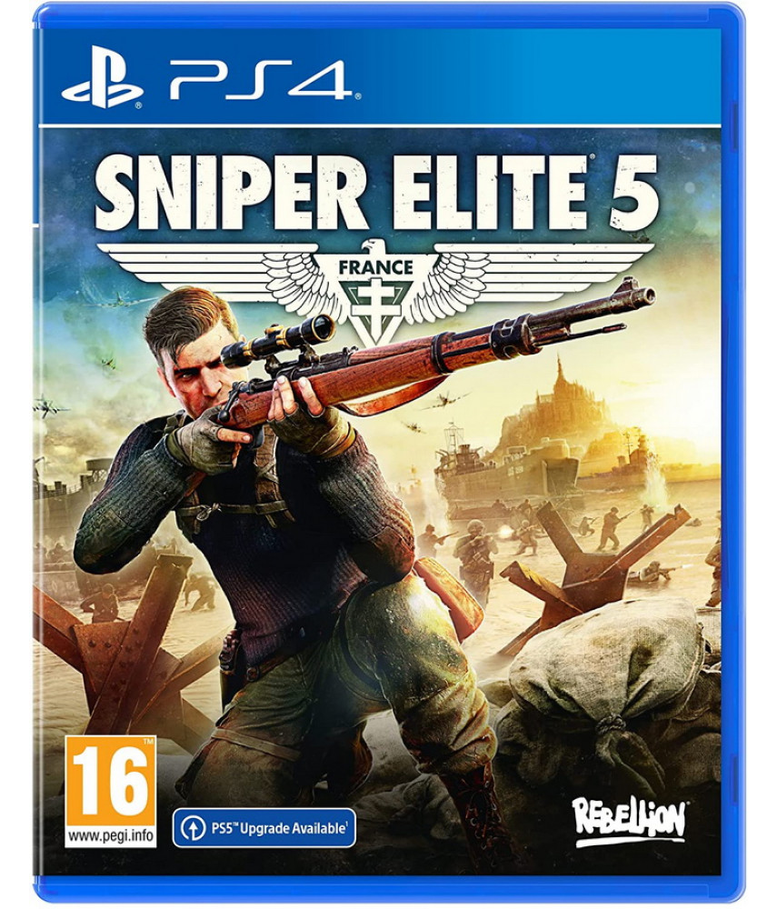 Sniper Elite 5 (PS4, русская версия)