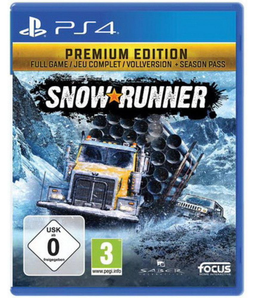 Snowrunner - Premium Edition (Русская версия) [PS4]