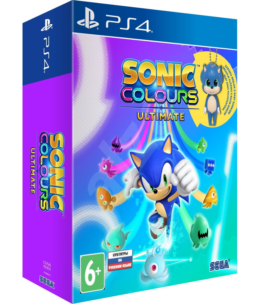 Sonic Colours: Ultimate - Day One Edition (PS4, русская версия)