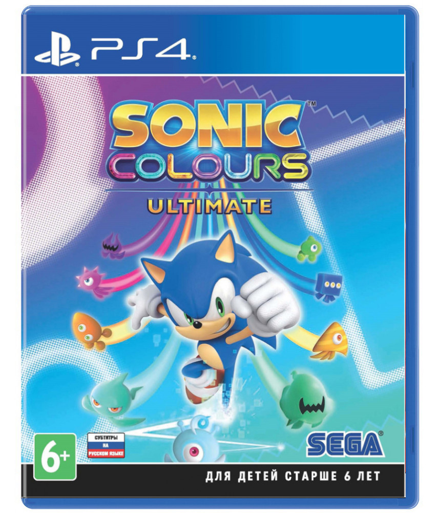 Sonic Colours: Ultimate (PS4, русская версия)