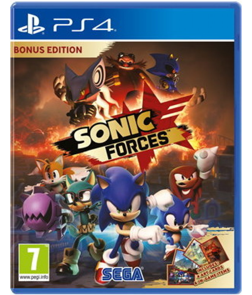 Sonic Forces - Bonus Edition (Русские субтитры) [PS4]