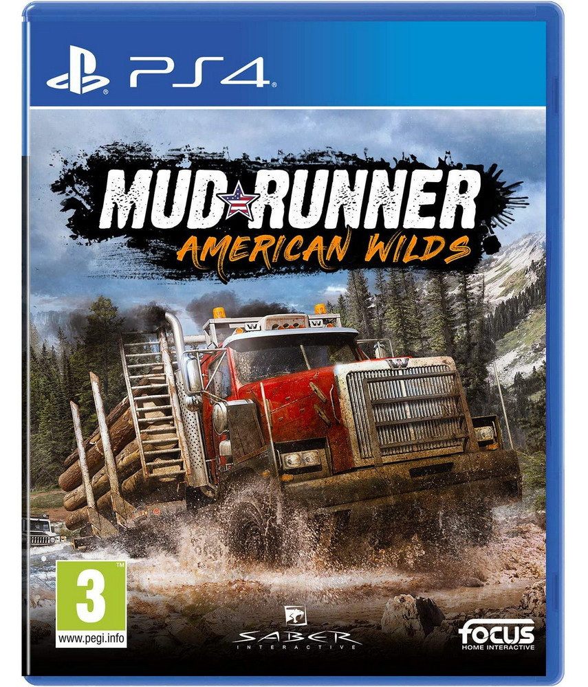 Spintires: MudRunner American Wilds (PS4, русская версия) 