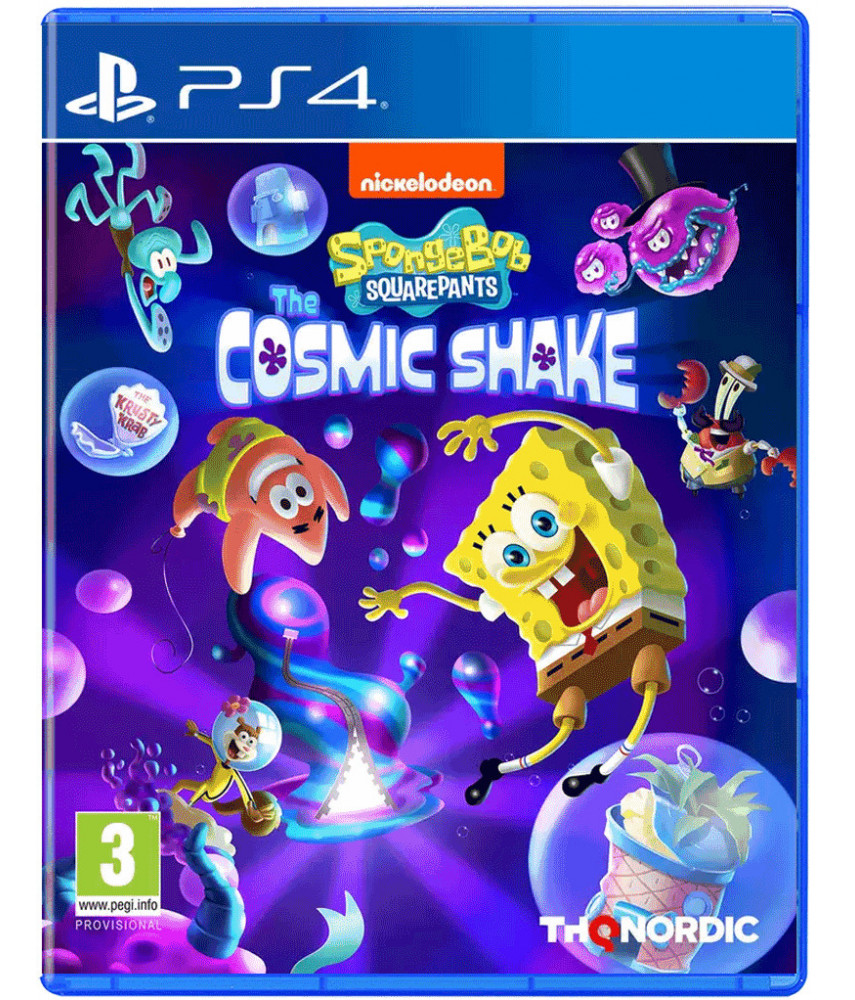 SpongeBob SquarePants The Cosmic Shake / Губка Боб (PS4, русская версия)