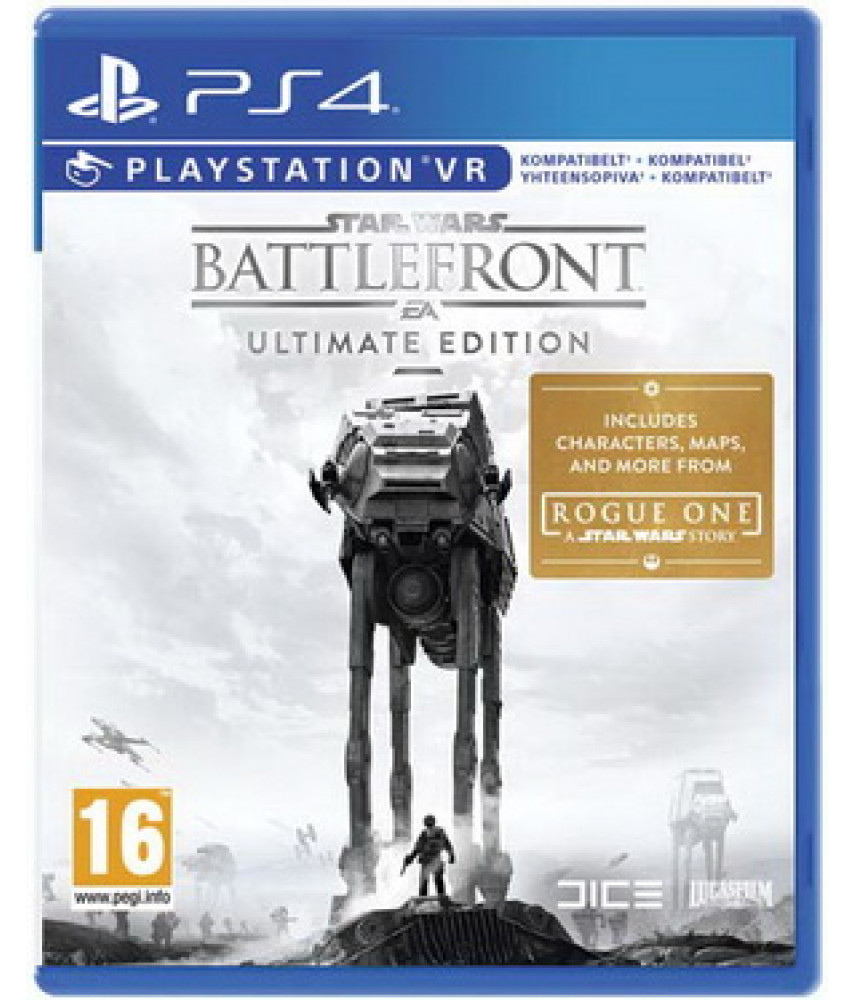 Star Wars: Battlefront Ultimate Edition (с поддержкой VR) (Русская версия) [PS4] (US ver.)