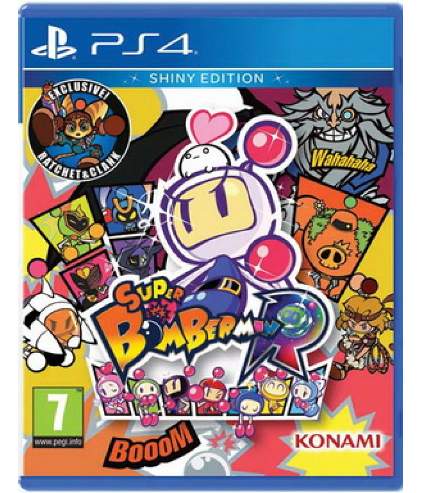 Super Bomberman R - Shiny Edition (Русские субтитры) [PS4]