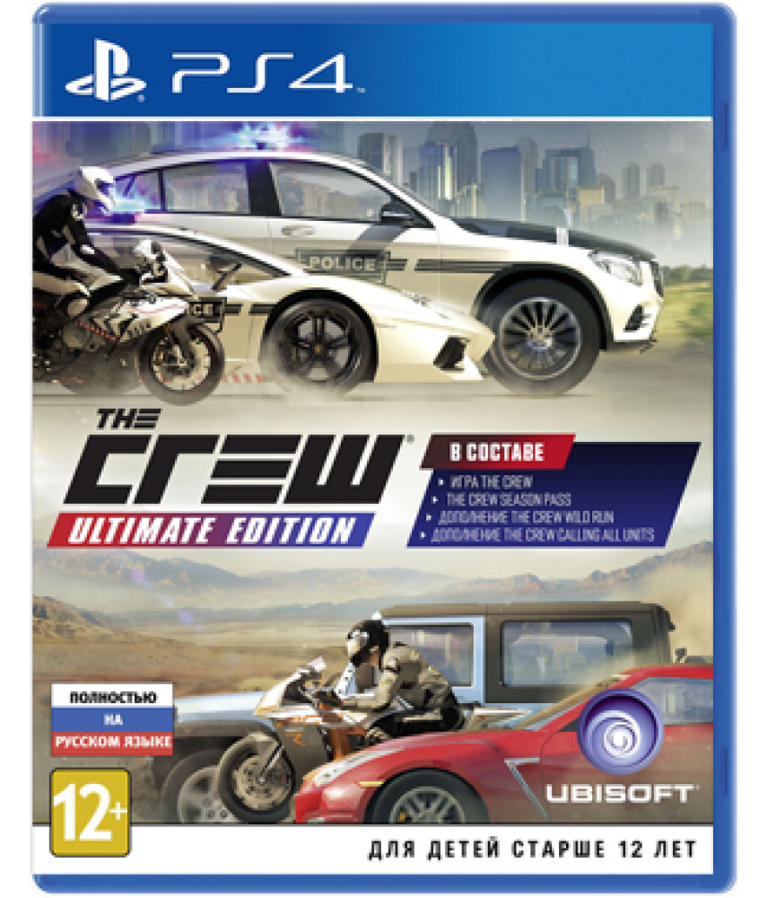 The Crew - Ultimate Edition (Русская версия) [PS4]