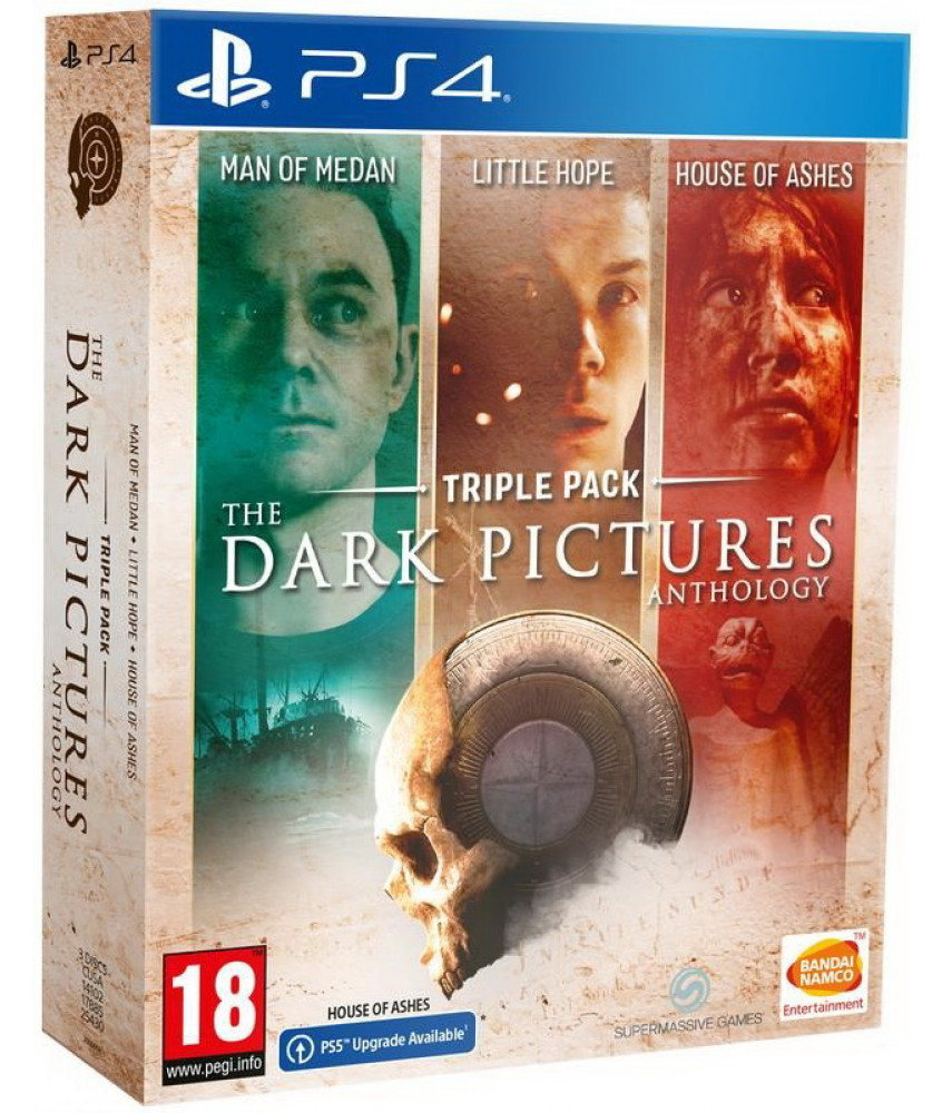 The Dark Pictures Triple Pack (Трилогия) (Русская версия) [PS4] (совместима с PS5)