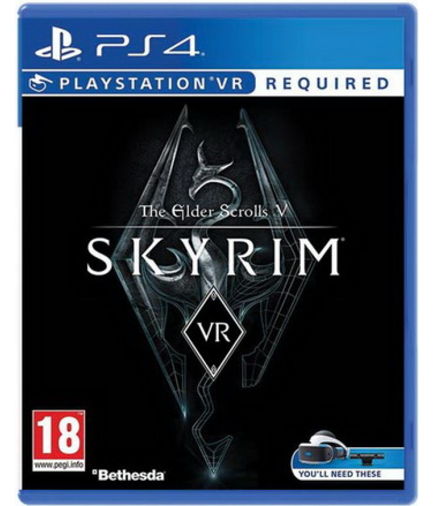 PS4 игра The Elder Scrolls V: Skyrim VR  (Русская версия) (только для PS VR)