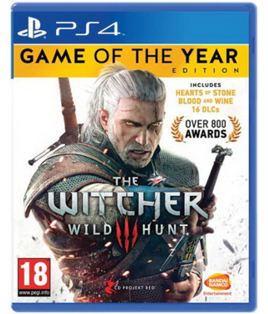 The Witcher 3 Wild Hunt - Game of the Year Edition / Ведьмак 3 (PS4, русские субтитры)