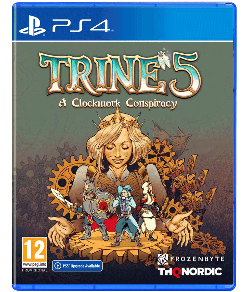 Trine 5: A Clockwork Conspiracy (PS4, русская версия) 