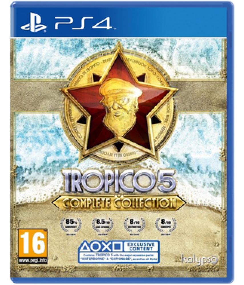 Tropico 5 [Тропико 5] Complete Collection (Русская версия) [PS4]